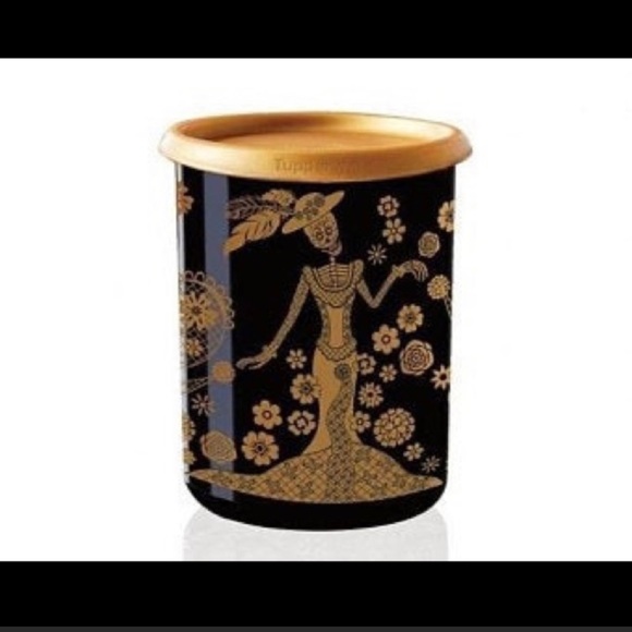 New!!! Tupperware Canister day of the dead - Picture 2 of 2